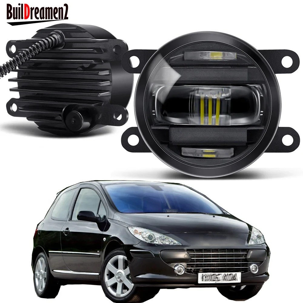 2IN1 дизайн 30 Вт 4000LM противотуманные фары в сборе + DRL для Peugeot 307 2002-2008 алюминиевые автомобильные передние светодиодные противотуманные фары дневного света
2IN1 дизайн 30 Вт 4000LM противотуманные фары в сборе + DRL для Peugeot 307 2002-2008 алюминиевые автомобильные передние светодиодные противотуманные фары дневного света