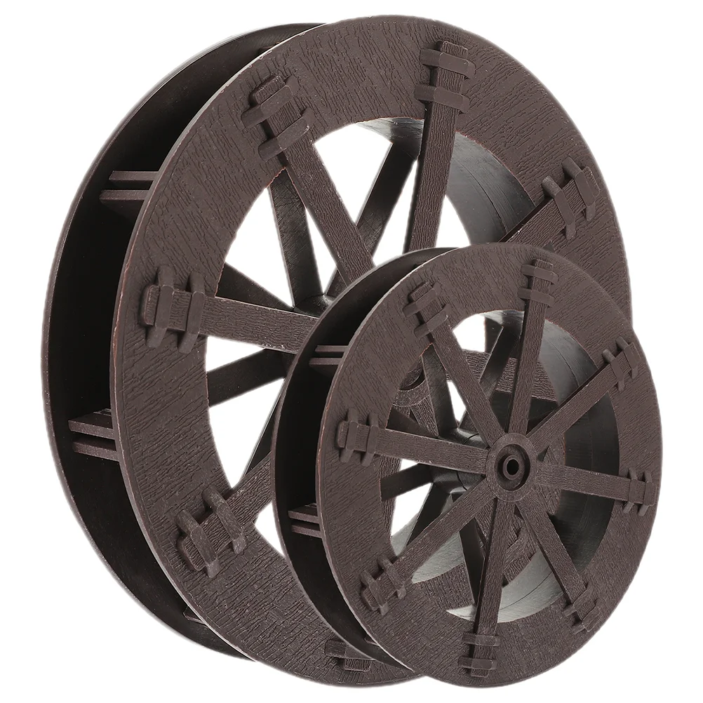 2Pcs FengShuiWaterwheelFishTankWaterfallGardenSuppliesHomeDecorYardOrnamentsDIYPropSimulationModelBirdBathsFountains
2Pcs FengShuiWaterwheelFishTankWaterfallGardenSuppliesHomeDecorYardOrnamentsDIYPropSimulationModelBirdBathsFountains