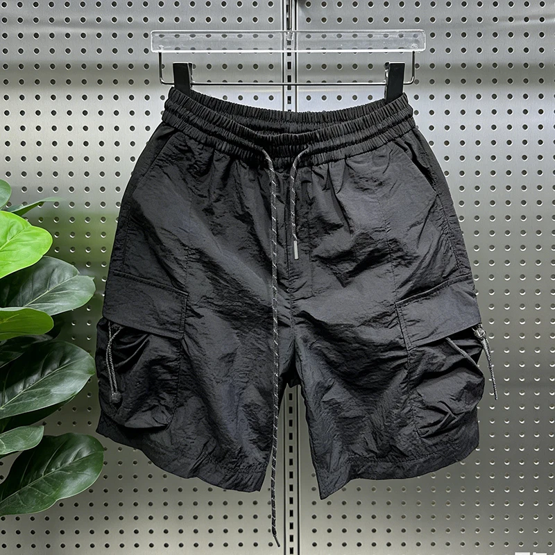 Мужские летние черные повседневные шорты-карго 2026 года: модные, для активного отдыха, свободные, легкие, с множеством карманов, тактические, до колена
Мужские летние черные повседневные шорты-карго 2026 года: модные, для активного отдыха, свободные, легкие, с множеством карманов, тактические, до колена
