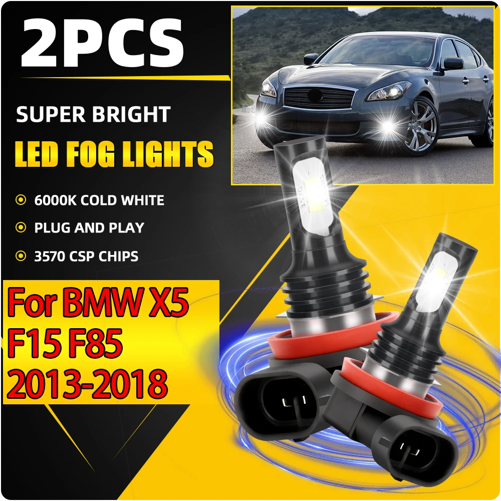 Передние противотуманные фары 90 Вт 20000LM H8 H9 H11 Светодиодные противотуманные фары 3570 CSP Chips 6000K Для BMW X5 F15 F85 2013 2014 2015 2016 2017 2018
Передние противотуманные фары 90 Вт 20000LM H8 H9 H11 Светодиодные противотуманные фары 3570 CSP Chips 6000K Для BMW X5 F15 F85 2013 2014 2015 2016 2017 2018