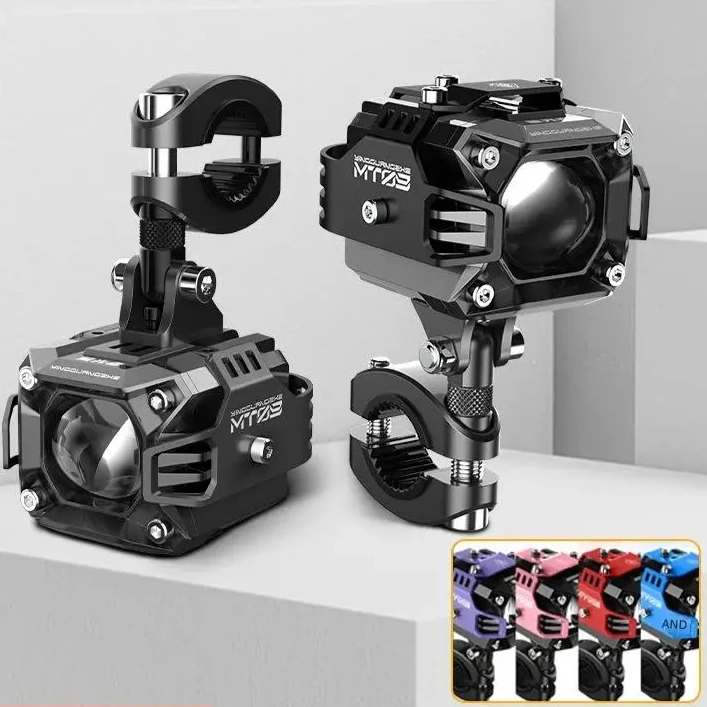 60W Motorcycle Spot Light Ultra Bright EV Road Lamp Bi Beam Dual Color Hi Low Retrofit Flash Car Accessories LED Headlight
60W Motorcycle Spot Light Ultra Bright EV Road Lamp Bi Beam Dual Color Hi Low Retrofit Flash Car Accessories LED Headlight