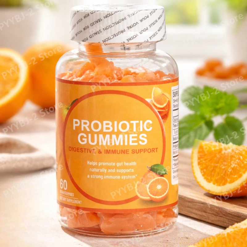 Probiotic Gummies Supports Digestive Health &Immune Function Vegan Non-GMO 60Count Gut Health Supplement Immune Boosting Formula
Probiotic Gummies Supports Digestive Health &Immune Function Vegan Non-GMO 60Count Gut Health Supplement Immune Boosting Formula