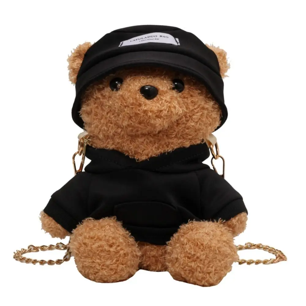Mini Plush Bear Shoulder Bag Kawaii Bear Bear Plush Crossbody Bag Cartoon Synthetic Leather Bear Fluffy Handbag Women
Mini Plush Bear Shoulder Bag Kawaii Bear Bear Plush Crossbody Bag Cartoon Synthetic Leather Bear Fluffy Handbag Women