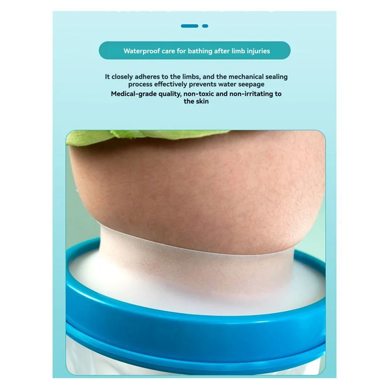 AA05 Waterproof Shower Cover Bandage Adult Sealed Cast Bandage Protector Wound Fracture Cover Shower Health Care
AA05 Waterproof Shower Cover Bandage Adult Sealed Cast Bandage Protector Wound Fracture Cover Shower Health Care