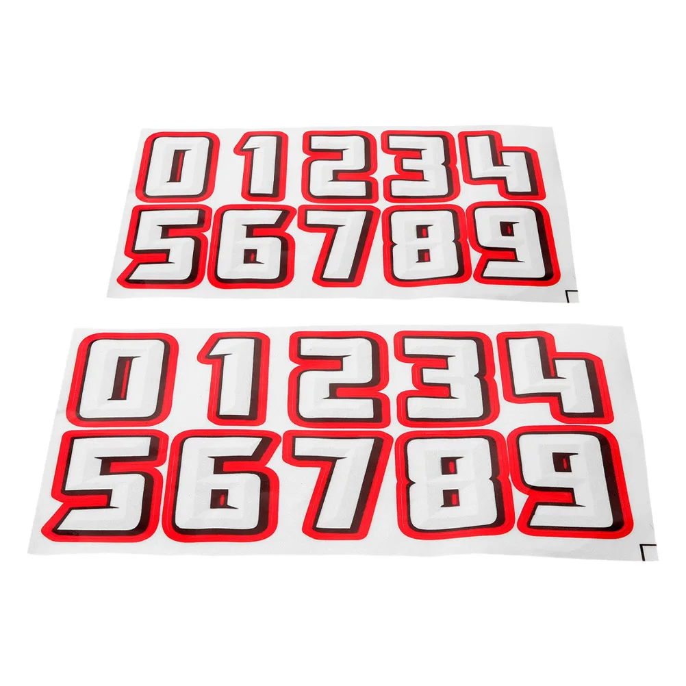 2 Sets Number Stickers Motorcycle Reflective Film Clear Numbers Enhanced Safety Night Visibility Riding Decals Adult Use
2 Sets Number Stickers Motorcycle Reflective Film Clear Numbers Enhanced Safety Night Visibility Riding Decals Adult Use
