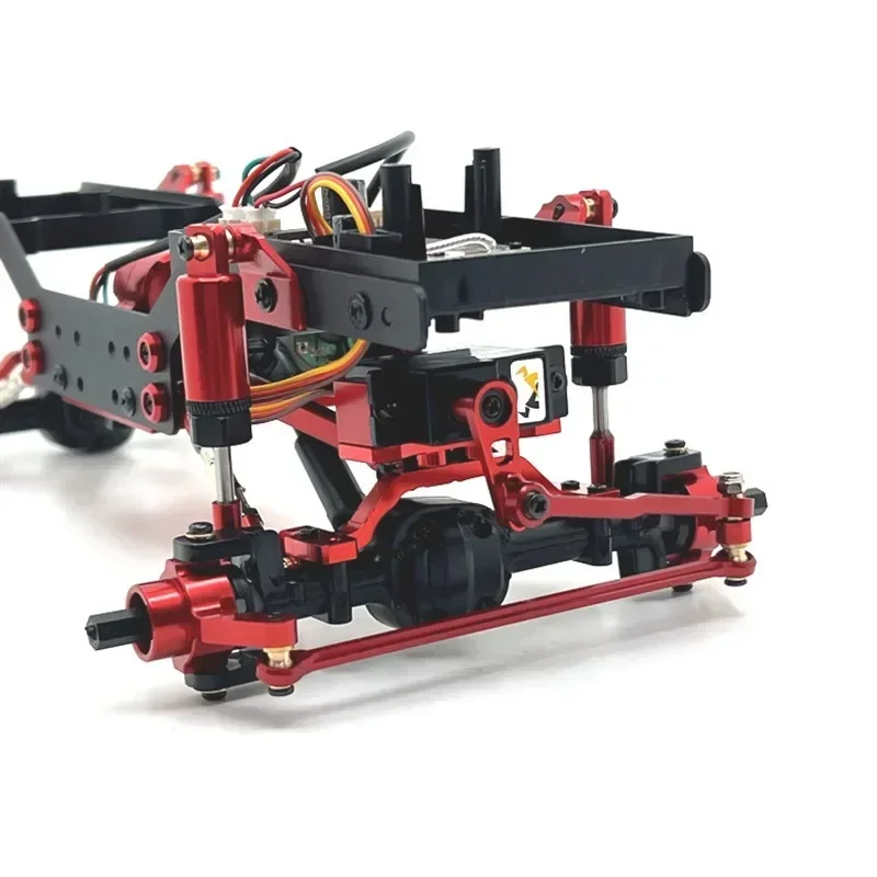 New MN99S Metal Chassis Link Rod Pull Rod Mount Oil Shock Absorber Gearbox Motor Mount Kit 1/12 RC Car Upgrade Parts
New MN99S Metal Chassis Link Rod Pull Rod Mount Oil Shock Absorber Gearbox Motor Mount Kit 1/12 RC Car Upgrade Parts
