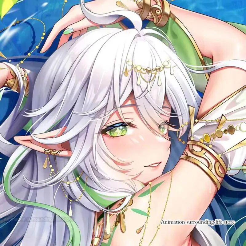 Большой Лорд Рукхадевата аниме Nahida Genshin Impact Dakimakura наволочка с 2-сторонним принтом обнимающая наволочка для тела отаку
Большой Лорд Рукхадевата аниме Nahida Genshin Impact Dakimakura наволочка с 2-сторонним принтом обнимающая наволочка для тела отаку