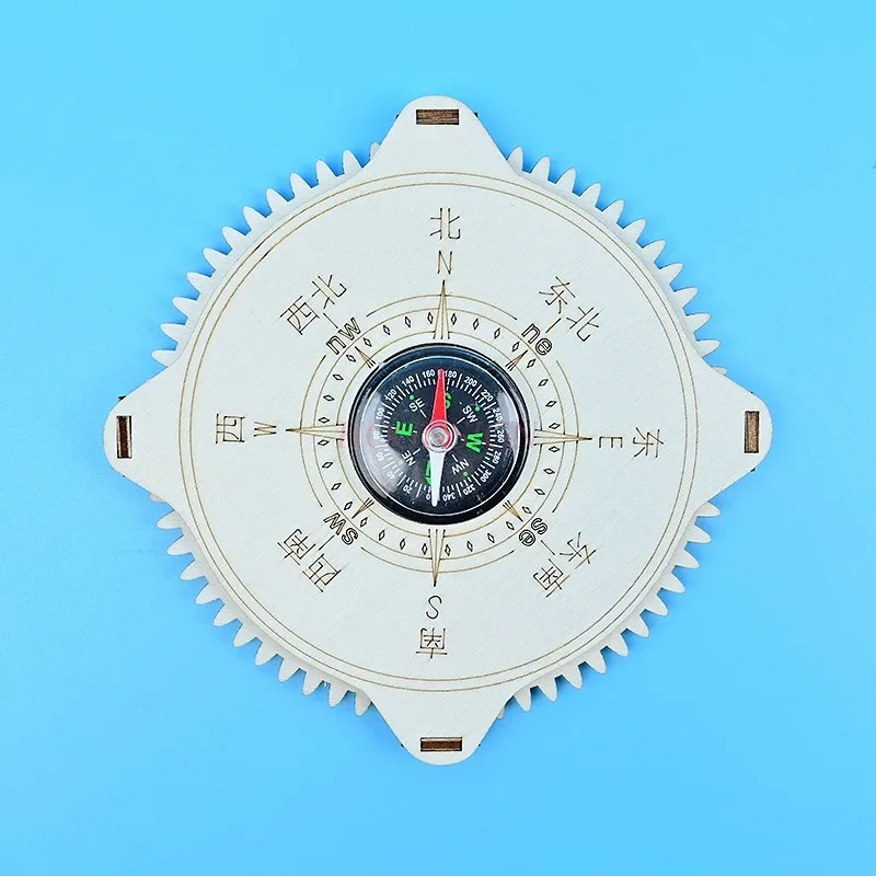 Physics teaching Compass disc Jinlongxuan compass handmade DIY wooden insert STEAM teaching aids scientific experiment work
Physics teaching Compass disc Jinlongxuan compass handmade DIY wooden insert STEAM teaching aids scientific experiment work