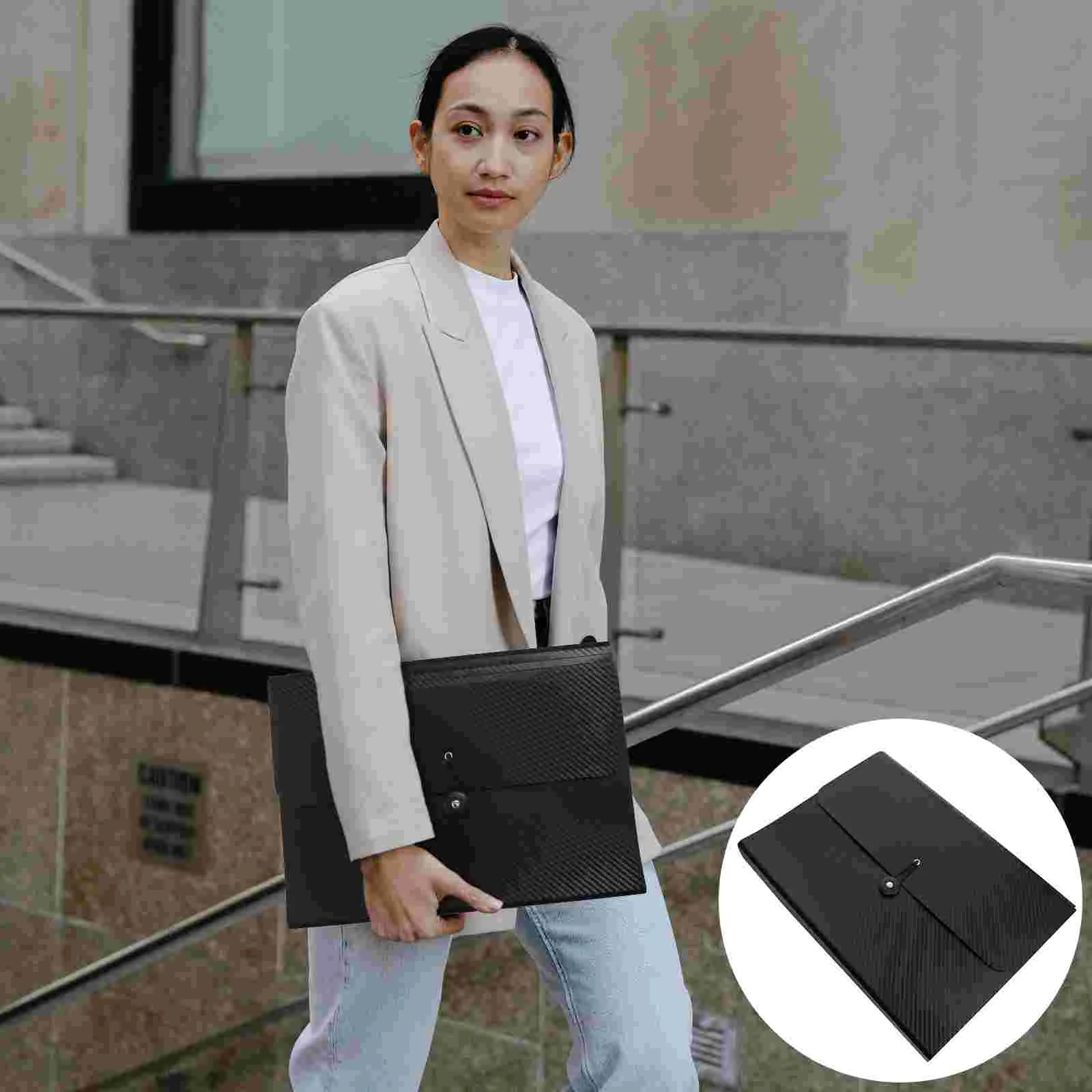 Extension Folder Folders Document File Bag Portable Plastic Paper Organizer Office Receipt
Extension Folder Folders Document File Bag Portable Plastic Paper Organizer Office Receipt