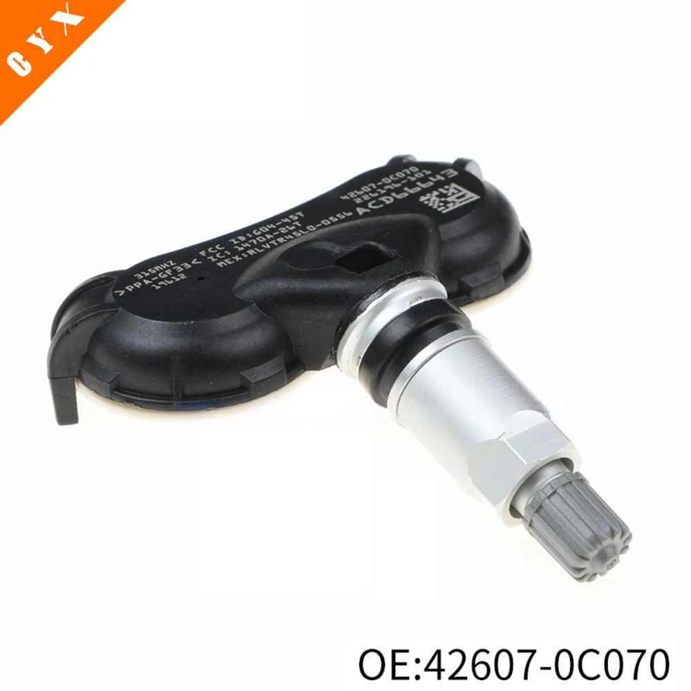 42607-0C070 426070C070 42607-08010 Suitable For Senna Sequoia Tundra Tire Pressure Sensor TPMS Tire Pressure Monitor
42607-0C070 426070C070 42607-08010 Suitable For Senna Sequoia Tundra Tire Pressure Sensor TPMS Tire Pressure Monitor