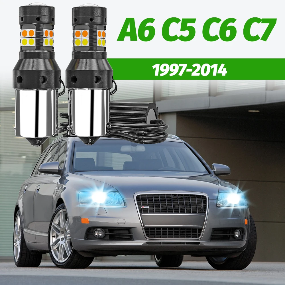 2x двухрежимный указатель поворота + дневные ходовые огни, аксессуары, светодиодные DRL для Audi A6 C5 C6 C7 1997-2014 2005 2006 2009 2010 2011 2012
2x двухрежимный указатель поворота + дневные ходовые огни, аксессуары, светодиодные DRL для Audi A6 C5 C6 C7 1997-2014 2005 2006 2009 2010 2011 2012