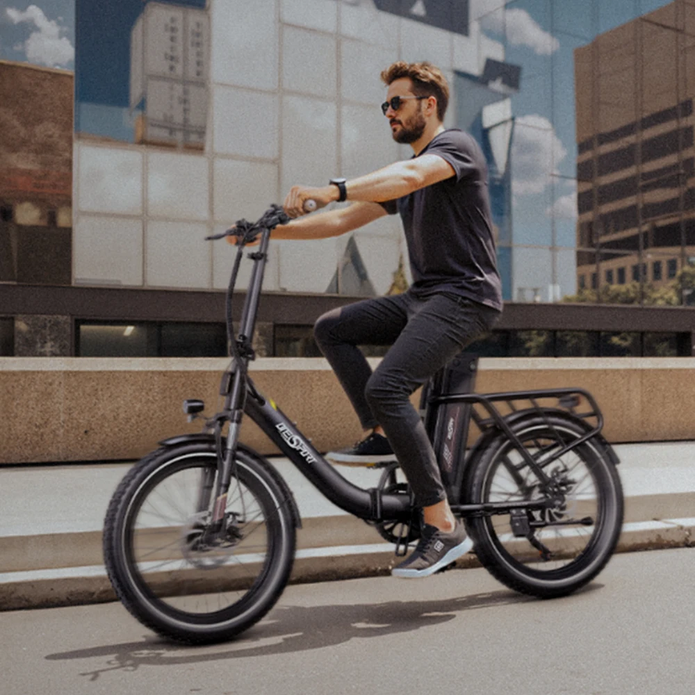 EU Stock Free Shipping ONESPORT OT16 17Ah Steel Frame 7 Speed Fat Tire Electric Folding Fatbike for Woman City Ebike 250W
EU Stock Free Shipping ONESPORT OT16 17Ah Steel Frame 7 Speed Fat Tire Electric Folding Fatbike for Woman City Ebike 250W