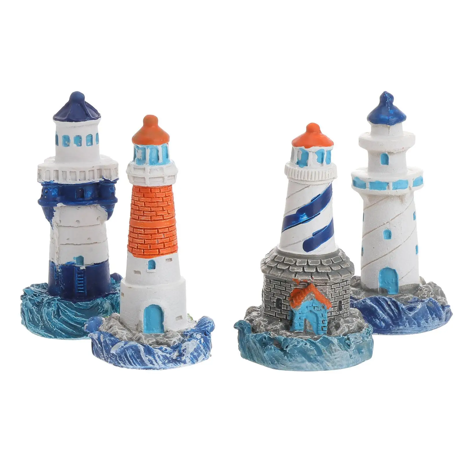 4 Pcs Model Lighthouse Ornaments Office Solar with Rotating Beacon Decoration Mini
4 Pcs Model Lighthouse Ornaments Office Solar with Rotating Beacon Decoration Mini