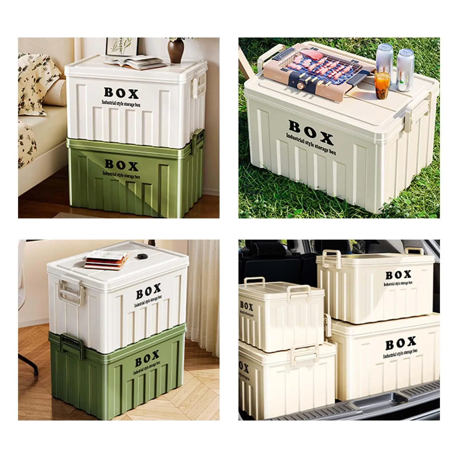 Utility Storage Container Plastic Stackable Bin with Lid for Garage Kitchen Outdoor Home Organization
Utility Storage Container Plastic Stackable Bin with Lid for Garage Kitchen Outdoor Home Organization