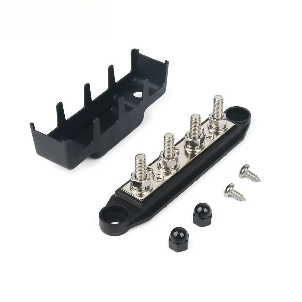Universal M8/M10 Terminal Posts for RV Off-Road Vehicle Boat Cable Busbar Copper Busbar Positive And Negative Terminals AC/DC
Universal M8/M10 Terminal Posts for RV Off-Road Vehicle Boat Cable Busbar Copper Busbar Positive And Negative Terminals AC/DC