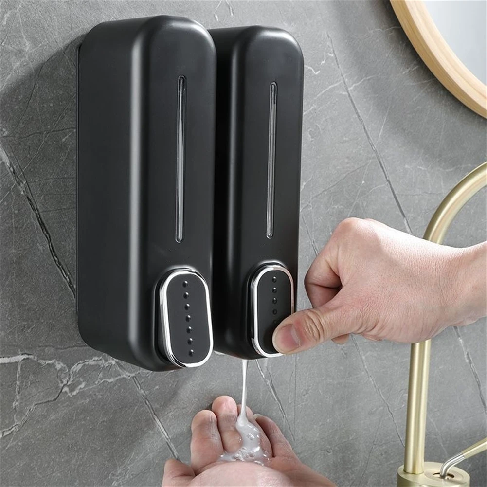 2pcs Wall Mounted 400ML Manually Press Soap Dispenser Pump Bottle For Shower Gel Shampoo Conditioner Pump Bottle
2pcs Wall Mounted 400ML Manually Press Soap Dispenser Pump Bottle For Shower Gel Shampoo Conditioner Pump Bottle