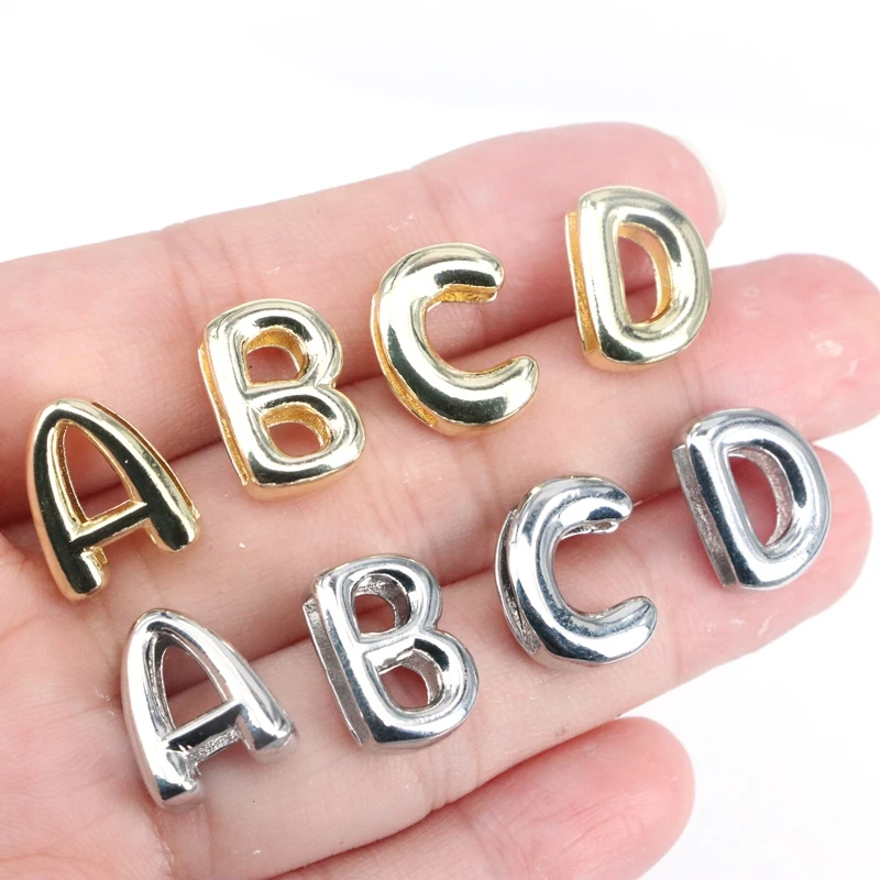 26Pcs/Bubble Letter Pendant for bracelet Copper Gold Plated Initial Name 26 Letters Jewelry Making Component
26Pcs/Bubble Letter Pendant for bracelet Copper Gold Plated Initial Name 26 Letters Jewelry Making Component