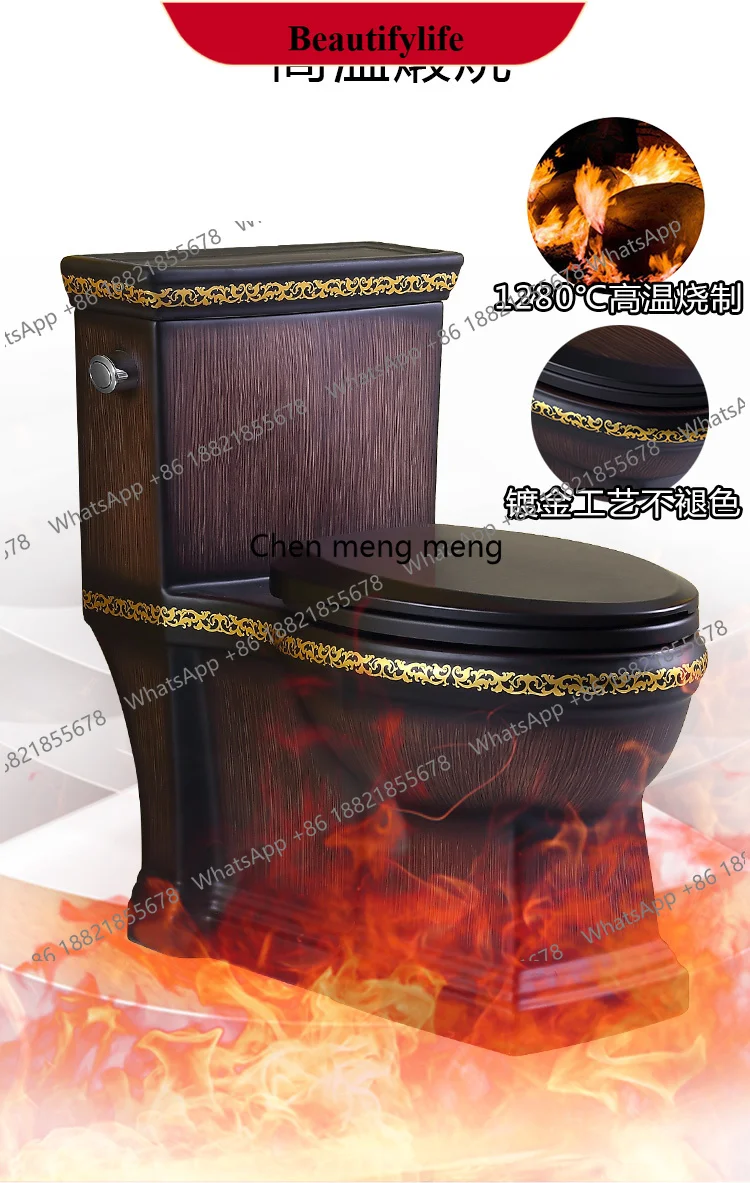 Унитаз-моноблок F185 премиум-класса, черный, с персонализированным дизайном, керамический, с цветным покрытием под дерево.
Унитаз-моноблок F185 премиум-класса, черный, с персонализированным дизайном, керамический, с цветным покрытием под дерево.