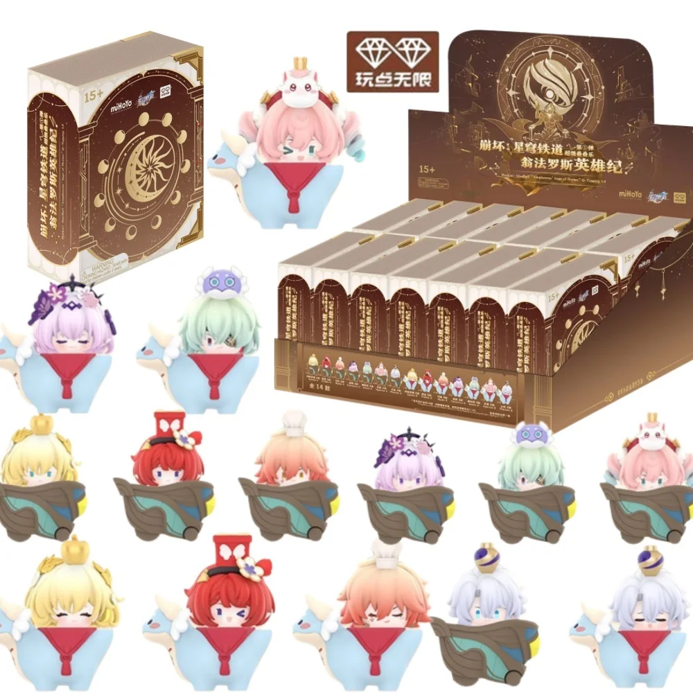 Official miHoYo Honkai: Star Rail Ouroboros Heroes Chronicle Full Set Blind Box Collectible Anime Figure Trendy Desk Decor Gift
Official miHoYo Honkai: Star Rail Ouroboros Heroes Chronicle Full Set Blind Box Collectible Anime Figure Trendy Desk Decor Gift