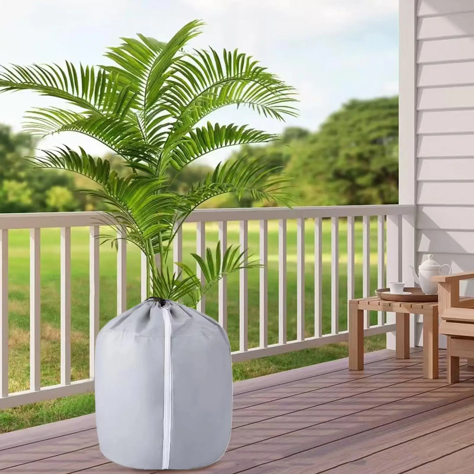 Крышка от мороза растений, многоразовая защитная сумка для цветов с застежкой-молнией и шнурком, защитные чехлы от мороза для сада, фруктового дерева в горшках
Крышка от мороза растений, многоразовая защитная сумка для цветов с застежкой-молнией и шнурком, защитные чехлы от мороза для сада, фруктового дерева в горшках