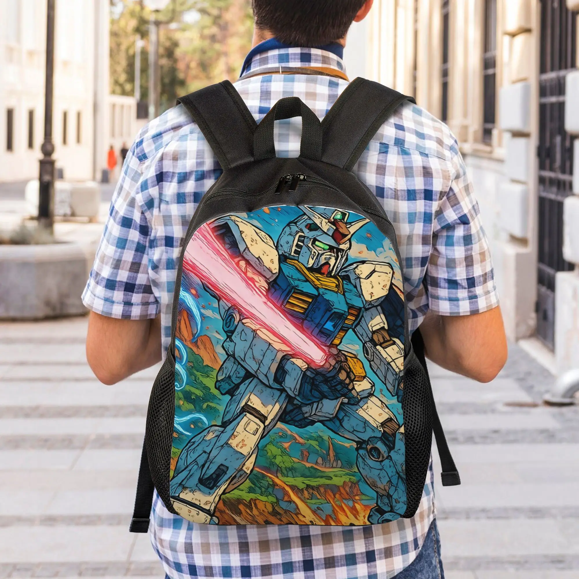 Back to school season Gundam 1 Bookbag BANDAI Office Staff Kawaii Backpack
Back to school season Gundam 1 Bookbag BANDAI Office Staff Kawaii Backpack