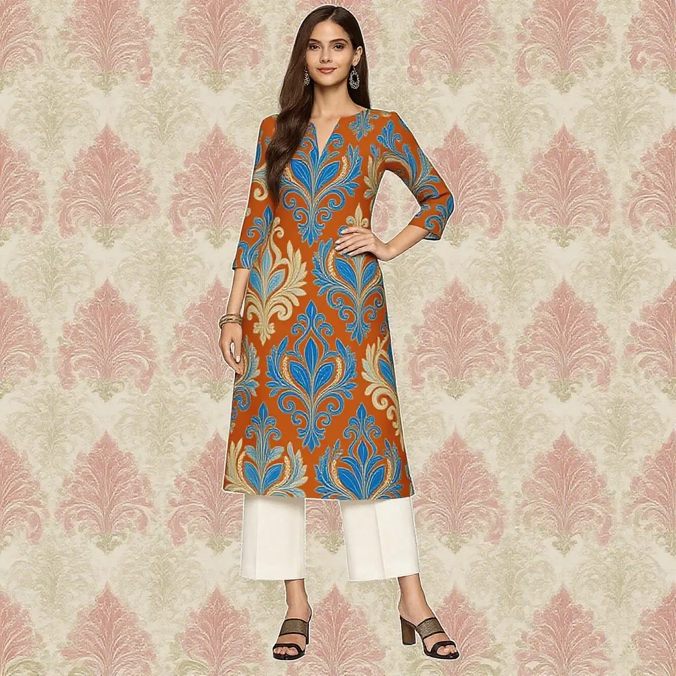 Мусульманское женское модное платье Kurt с прямой трубкой, повседневный дизайн в национальном стиле, различные стили отпуска Kurdische Kleider
Мусульманское женское модное платье Kurt с прямой трубкой, повседневный дизайн в национальном стиле, различные стили отпуска Kurdische Kleider