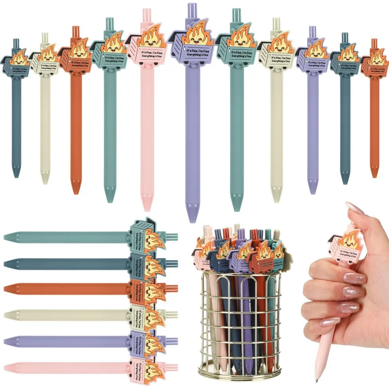 6 12 18 Pcs Trash Can Fire Theme Retractable Ballpoint Pen Black Ink Office Gift Colleagues Christmas Party Favors Bulk
6 12 18 Pcs Trash Can Fire Theme Retractable Ballpoint Pen Black Ink Office Gift Colleagues Christmas Party Favors Bulk