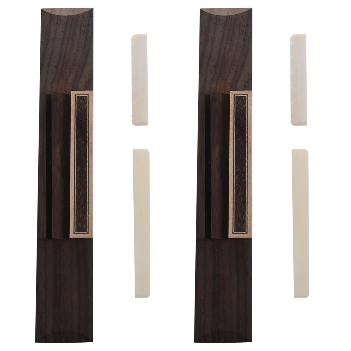 ABST 2X Rosewood Classical Guitar Bridge & Cattle Bone Classic Guitar Nut & Cattle Bone Classical Guitar Saddle
ABST 2X Rosewood Classical Guitar Bridge & Cattle Bone Classic Guitar Nut & Cattle Bone Classical Guitar Saddle