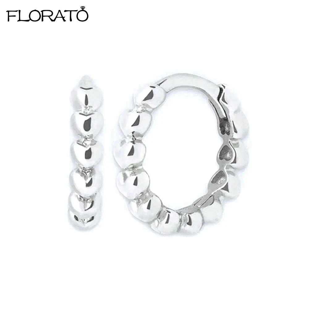 Small Heart shaped Simple Fashion 7mm Hoop Earrings For Women Vintage Gold Color Metal Jewelry Female Punk Minimalist Accessory
Small Heart shaped Simple Fashion 7mm Hoop Earrings For Women Vintage Gold Color Metal Jewelry Female Punk Minimalist Accessory