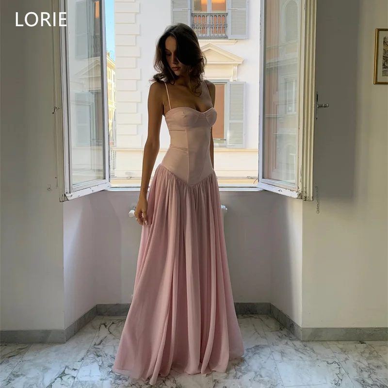 LORIE Ivory Chiffon Party Dresses Spaghetti Strap Pleat Sweetheart Evening Prom Dress Floor-Length Prom Gowns 2025 Customized
LORIE Ivory Chiffon Party Dresses Spaghetti Strap Pleat Sweetheart Evening Prom Dress Floor-Length Prom Gowns 2025 Customized
