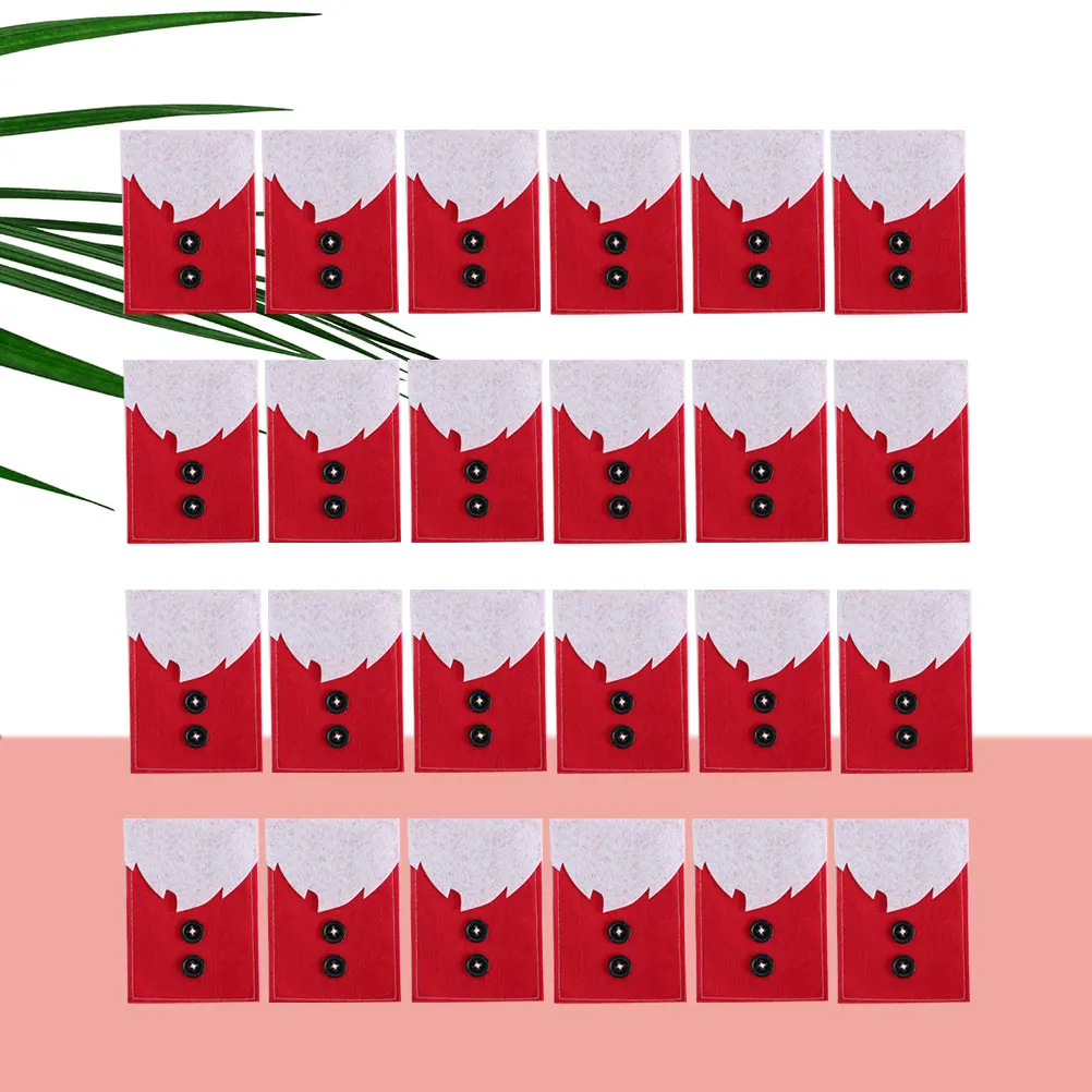 24 Pcs Bags Christmas Tableware Holder Non woven Fabrics Tableware Bags For Silverware Retro Creative Useful Gift
24 Pcs Bags Christmas Tableware Holder Non woven Fabrics Tableware Bags For Silverware Retro Creative Useful Gift