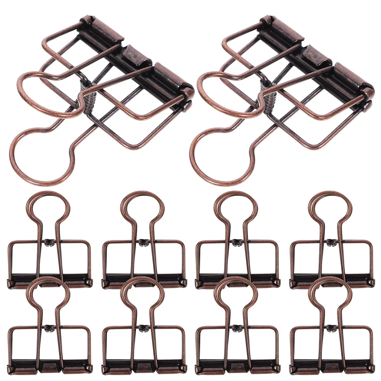 10pcs Hollow Small Metal Paper File Metal Binder Clips Office Binder Clips Clamps Medium Office Supplies
10pcs Hollow Small Metal Paper File Metal Binder Clips Office Binder Clips Clamps Medium Office Supplies