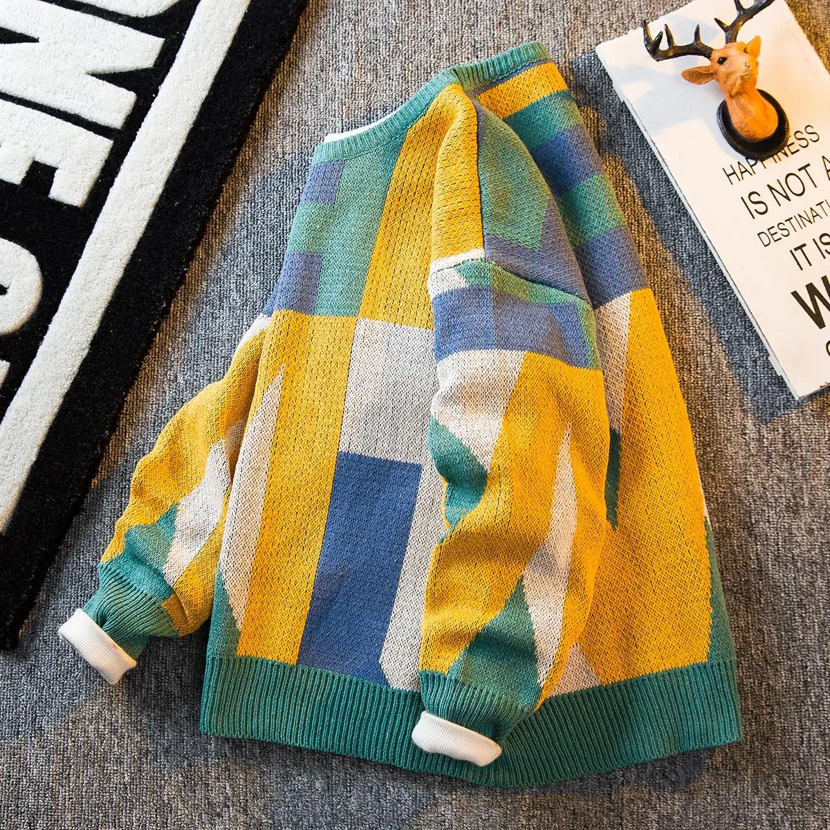 Trendy Men's Knitwear round Ne Pullover Sweater Winter Design Vintage Lazy Sle Comfortable Fit Long Sve Casual Faion
Trendy Men's Knitwear round Ne Pullover Sweater Winter Design Vintage Lazy Sle Comfortable Fit Long Sve Casual Faion