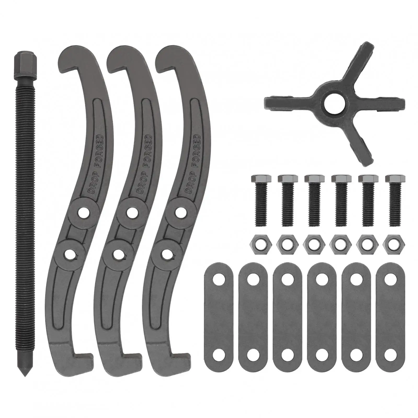 14 inch 3 Claws Bearing Puller Tool Kit for Pulley Gear Bearing Flywheel Removal / Automotive Repair and Industrial
14 inch 3 Claws Bearing Puller Tool Kit for Pulley Gear Bearing Flywheel Removal / Automotive Repair and Industrial