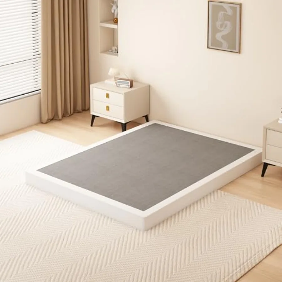 Bed Box Spring, 3000lbs Heavy Duty Box Spring Size Bed Base Metal Mattress Foundation, Easy Assembly, Noise Free
Bed Box Spring, 3000lbs Heavy Duty Box Spring Size Bed Base Metal Mattress Foundation, Easy Assembly, Noise Free