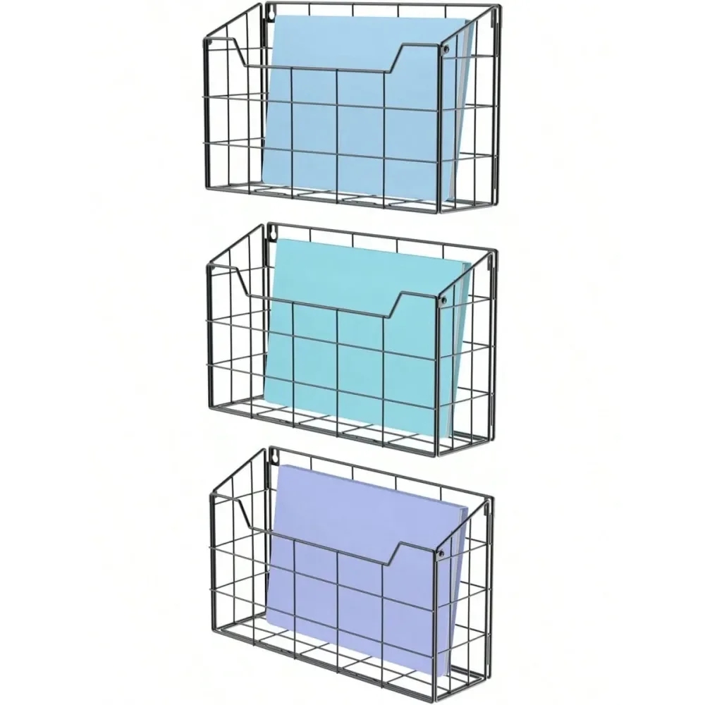 Office StorageWall File Organizer Hanging File Holder Magazine File Holder Desktop File Organizer Document Paper Mail Home Offic
Office StorageWall File Organizer Hanging File Holder Magazine File Holder Desktop File Organizer Document Paper Mail Home Offic