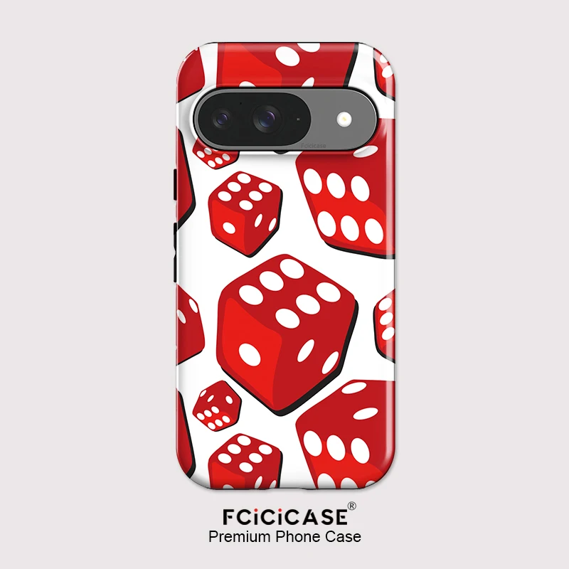 Fcicicase Anti-Drop Phone Case For Google Pixel 10 8 9 Pro 10A 10 Pro XL 8A 7A Fashion Dice Pattern Matte Acrylic Back Cover
Fcicicase Anti-Drop Phone Case For Google Pixel 10 8 9 Pro 10A 10 Pro XL 8A 7A Fashion Dice Pattern Matte Acrylic Back Cover