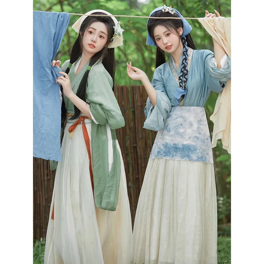 pastoral style field farming ancient costume adult civilian tea picker Hanfu Wuyuan wearing farming literary heroine daily style
pastoral style field farming ancient costume adult civilian tea picker Hanfu Wuyuan wearing farming literary heroine daily style