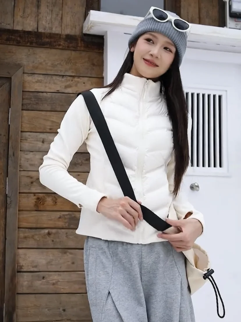 Slim Fit Spor Down Jaet, женская осенне-зимняя теплая верхняя одежда с застежкой на талии и воротником-стойкой для йоги, Fitn
Slim Fit Spor Down Jaet, женская осенне-зимняя теплая верхняя одежда с застежкой на талии и воротником-стойкой для йоги, Fitn