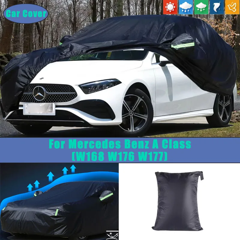For Mercedes Benz A Class Car Full Outer Covers Outdoor Waterproof Dustproof Sun Rain Snow Protection Exterior Car Accessories
For Mercedes Benz A Class Car Full Outer Covers Outdoor Waterproof Dustproof Sun Rain Snow Protection Exterior Car Accessories