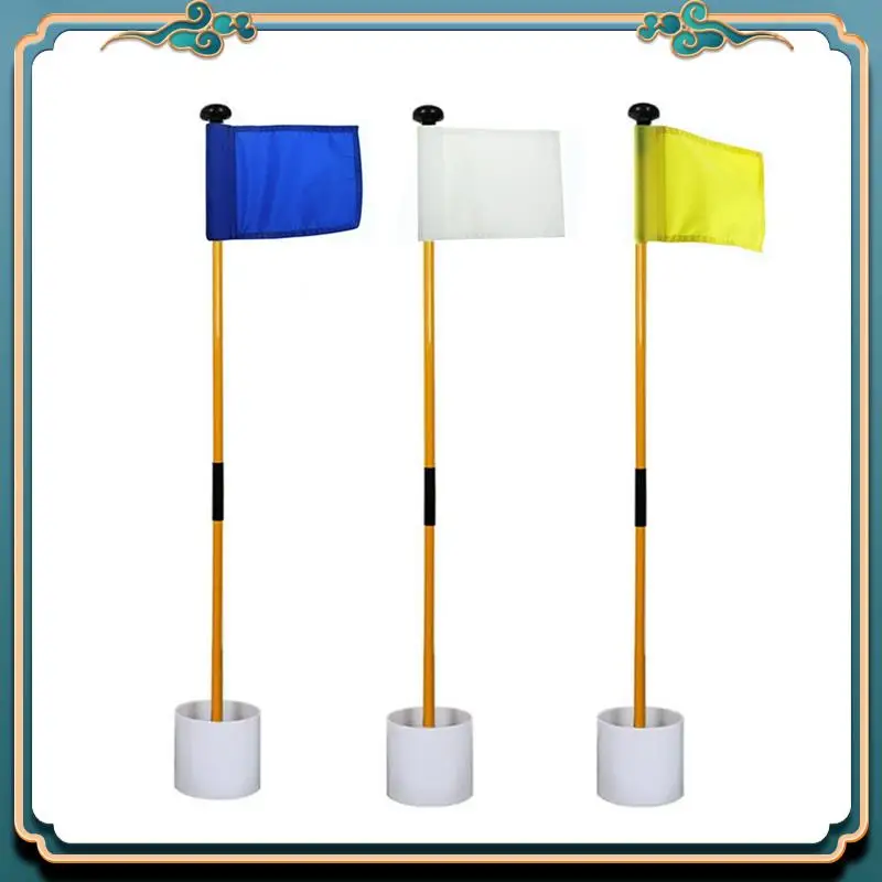 Latest Golf Green Flag, Two-Section Detachable Flagpole, Easy To Carry Green Target Flag Hole Cup
Latest Golf Green Flag, Two-Section Detachable Flagpole, Easy To Carry Green Target Flag Hole Cup