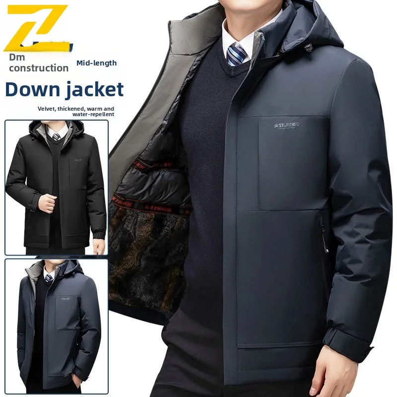COMXZ Men Thickened Hooded Cotton Jacket Winter Detachable Thermal Windproof Outdoor Work Parka Fleece Lined Casual Padded Coat
COMXZ Men Thickened Hooded Cotton Jacket Winter Detachable Thermal Windproof Outdoor Work Parka Fleece Lined Casual Padded Coat