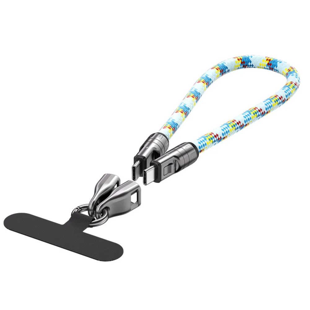 240W USB C Charging Cable Fast 5A Charging and High Speed Data Transfer Lanyard Wearable 30cm For Travel 48V/5A Type C
240W USB C Charging Cable Fast 5A Charging and High Speed Data Transfer Lanyard Wearable 30cm For Travel 48V/5A Type C