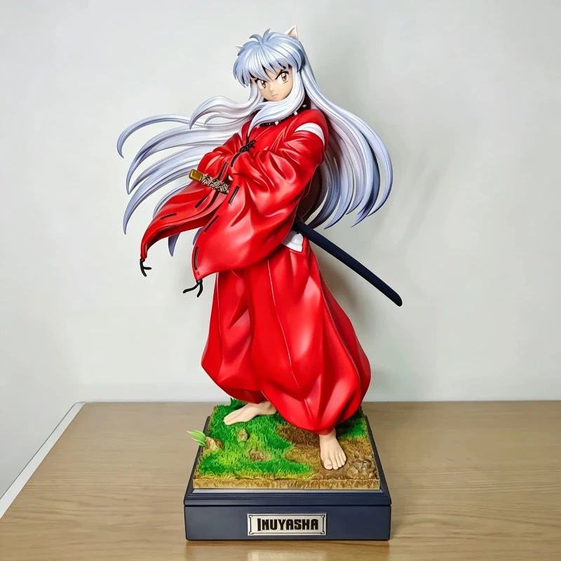 34cm Inuyasha PVC Action Figure Anime Inuyasha Full Painted Samurai Statue With Base Desktop Ornament Collectible Model Toy Gift
34cm Inuyasha PVC Action Figure Anime Inuyasha Full Painted Samurai Statue With Base Desktop Ornament Collectible Model Toy Gift