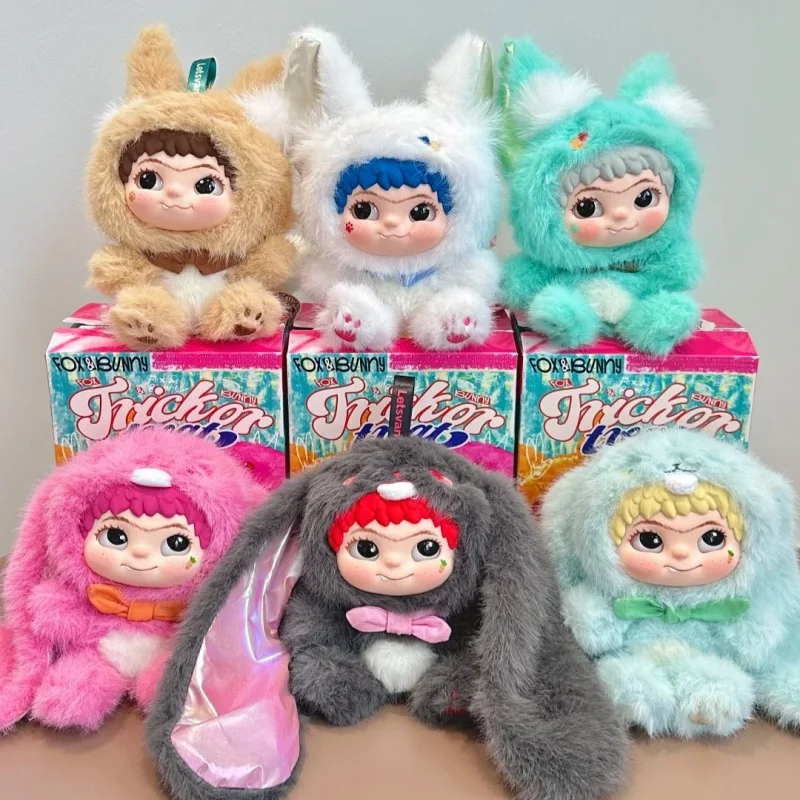 Genuine Wakuku V2 Fox & Bunny Trick Or Treat Series Blind Box Kawaii Vinyl Plush Doll Bag Pendant Decoration Surprise Kids Gift
Genuine Wakuku V2 Fox & Bunny Trick Or Treat Series Blind Box Kawaii Vinyl Plush Doll Bag Pendant Decoration Surprise Kids Gift