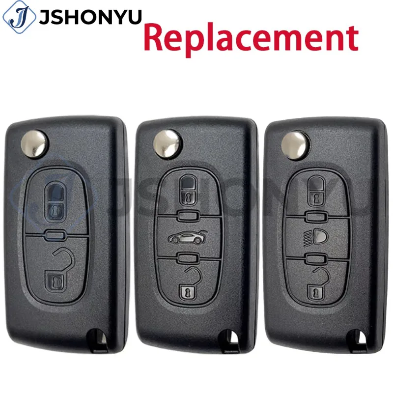 JsHonYu 2 3 Button Flip Remote Key Shell Case for Peugeot 207 307 308 407 Citroen C2 C3 C4 C5 CE0523 CE0536 Fob
JsHonYu 2 3 Button Flip Remote Key Shell Case for Peugeot 207 307 308 407 Citroen C2 C3 C4 C5 CE0523 CE0536 Fob