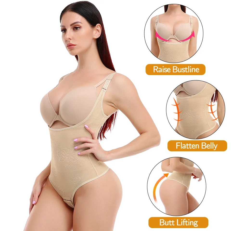 Women Shapewear Bodysuit New Tummy Control Shapewear Waist Trainer Thong Body Shaper Fajas Colombianas Slimming Underwear Lulu
Women Shapewear Bodysuit New Tummy Control Shapewear Waist Trainer Thong Body Shaper Fajas Colombianas Slimming Underwear Lulu