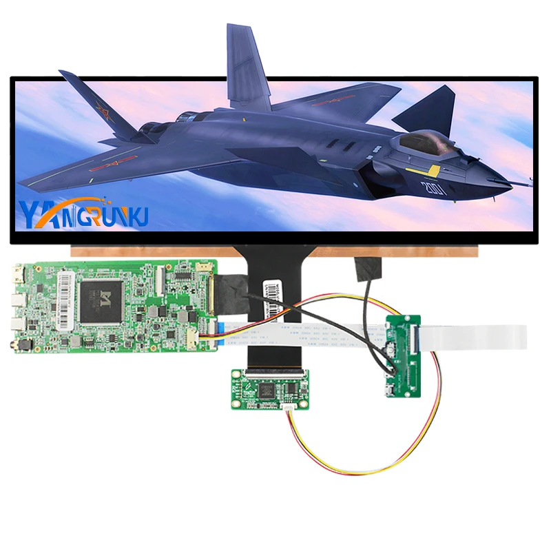 14.1 Inch BOE NV140XTM N52 3840x1100 Touch LCD with Type C HDMI Driver Board for PC Case Secondary Screen
14.1 Inch BOE NV140XTM N52 3840x1100 Touch LCD with Type C HDMI Driver Board for PC Case Secondary Screen