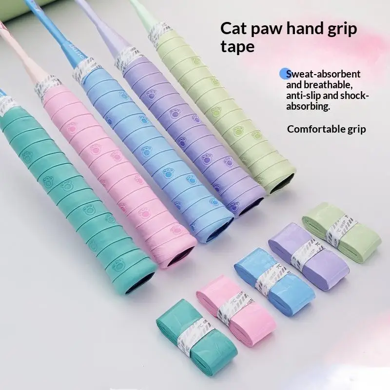 2Pcs Tennis Racket Overgrip Ergonomic Sweat Band Comfort Absorption Badminton Racket Grip Tape for Practice
2Pcs Tennis Racket Overgrip Ergonomic Sweat Band Comfort Absorption Badminton Racket Grip Tape for Practice