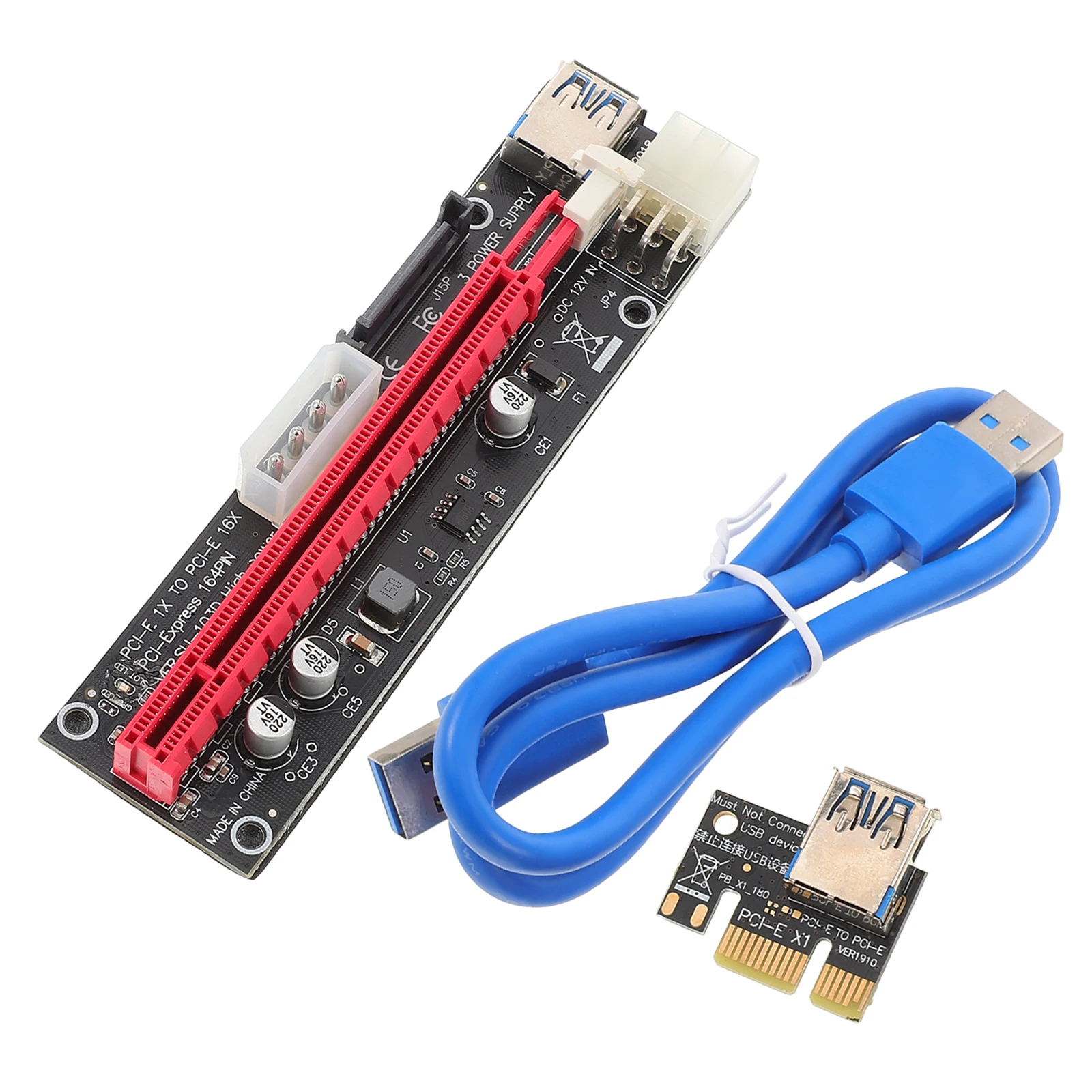 Graphics Card Extension Cable PCIe Riser 1X to 16X Black High Speed Stable Connection Notebook Stand GPU Cable Extension Power
Graphics Card Extension Cable PCIe Riser 1X to 16X Black High Speed Stable Connection Notebook Stand GPU Cable Extension Power